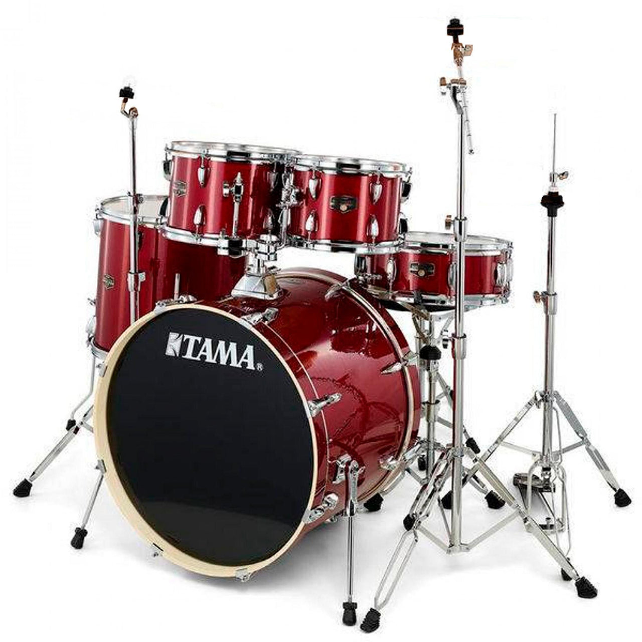 Bateria Tama "imperialstar" 5 Pzas. Rojo Metalico, Ie52kh6w-cpm