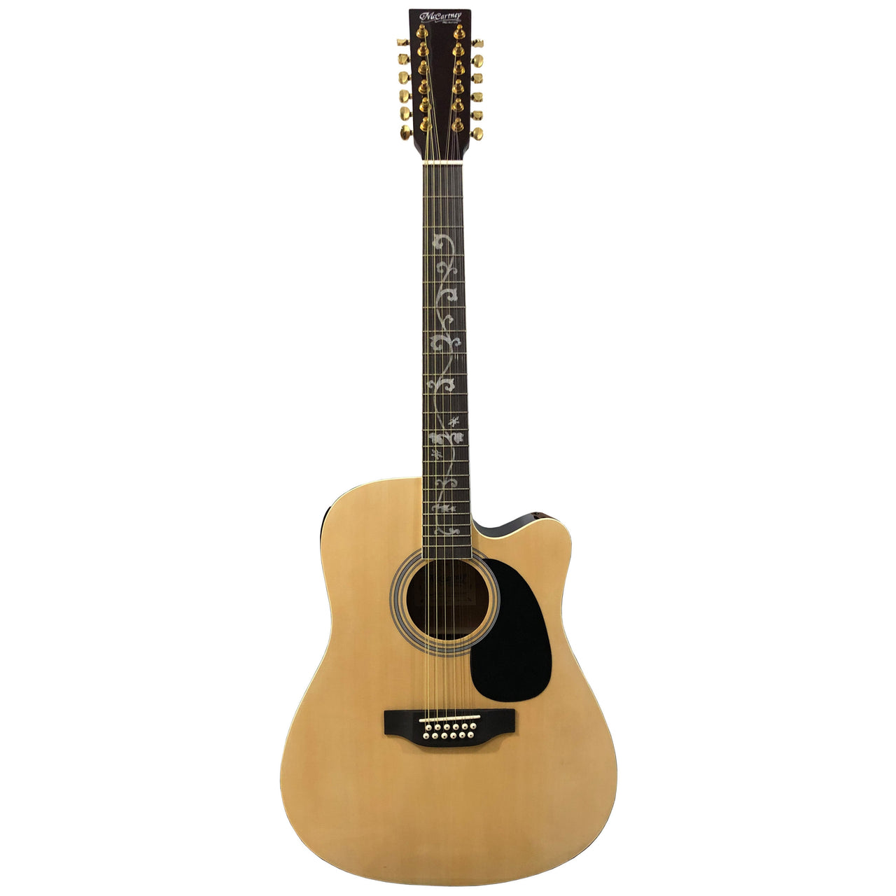 Guitarra Electroacustica Mc Cartney Bfg4117c/12eq5-nt 12 Cuerdas Natural