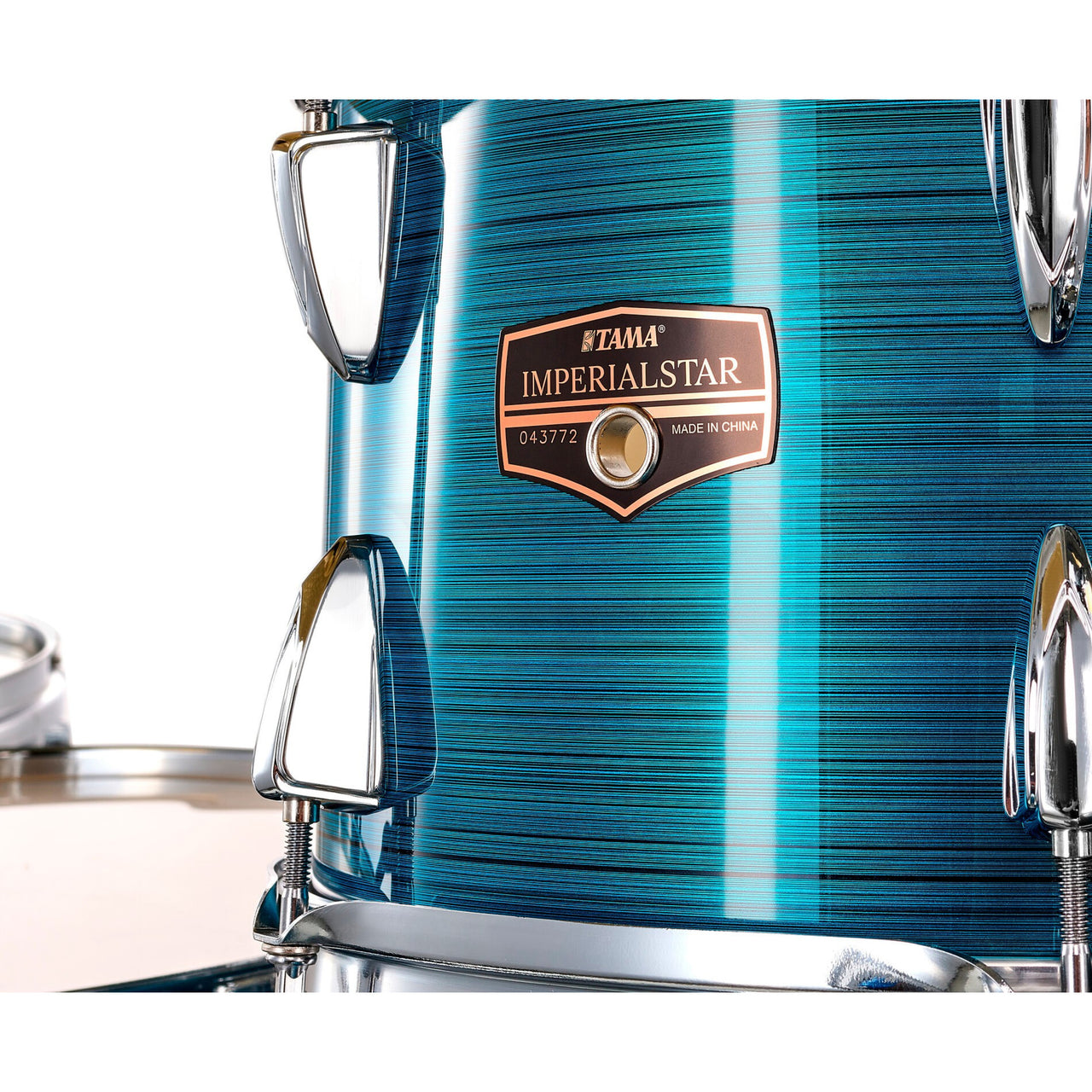 Bateria Tama Imperialstar Ip62h6w-hlb 6 Piezas Azul Rayado Negro