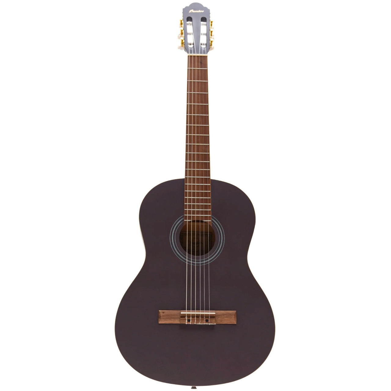 Guitarra Acustica Bamboo Gc-39-gr Gris Con Funda 39 Pulgadas