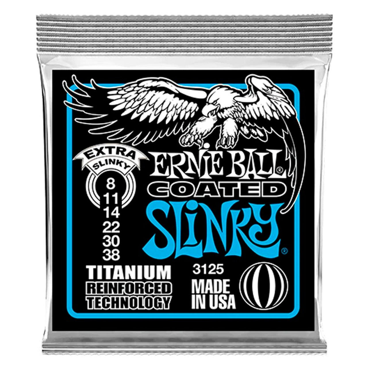 Encordadura Ernie Ball Ex. Slinky Coated, 3125