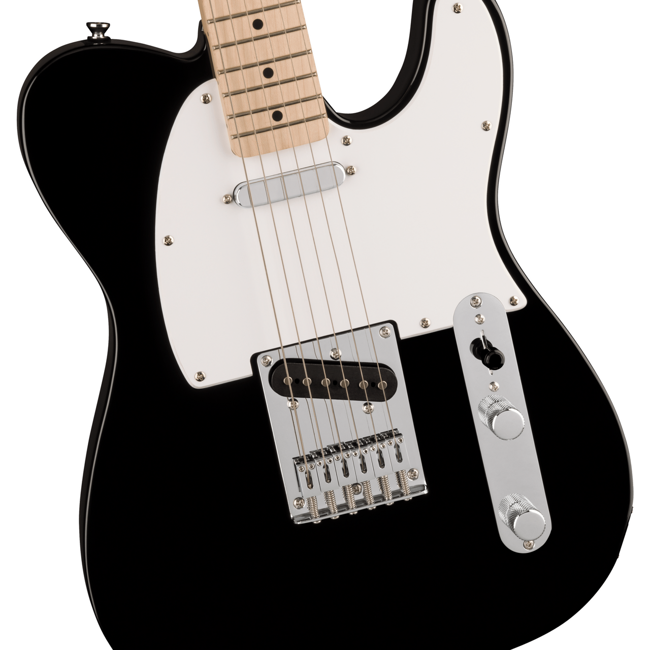 Guitarra Electrica Fender Sq Sonic Telecaster Mn Wpg Blk, 0373452506