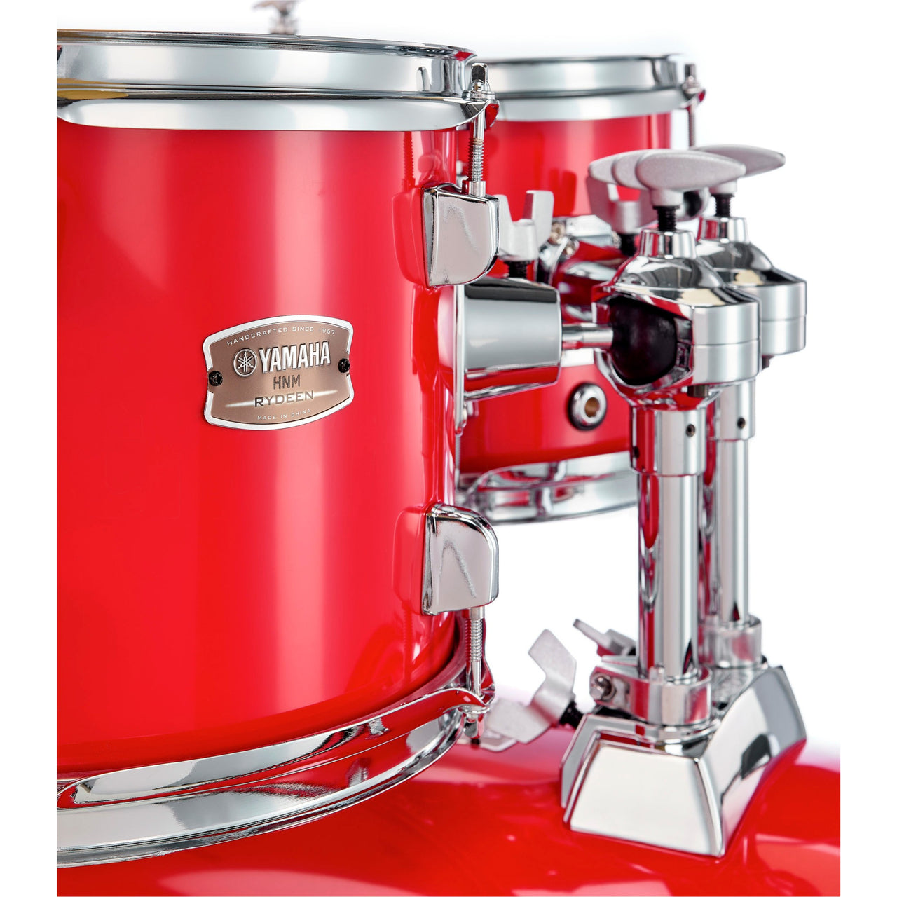 Bateria Acustica Yamaha Rydeen Rdp2f5rduset Hot Red Con 3 Platillos 3 Stands