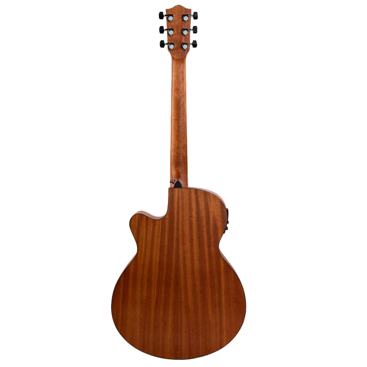 Guitarra Bamboo Ga-40-mahogany-q Electroacustica Mahogany 40 Pulgadas Con Funda