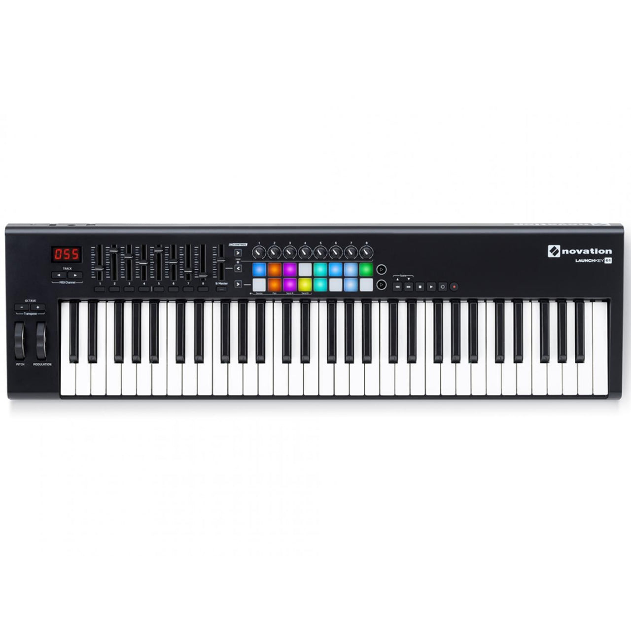Teclado Novation Novlke61mk2 Controlador  Launchkey 61 Mk2