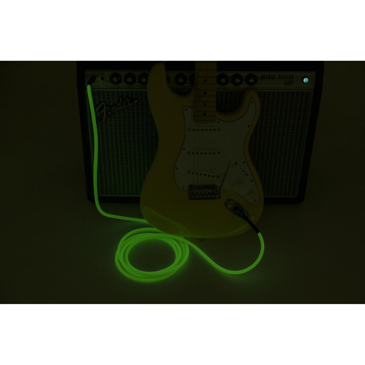 Cable Fender Pro 5.5 Metros Glow In Dark Verde 0990818119