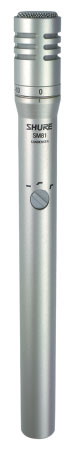 Microfo Shure Recto P/Instrumentos De Condensador Cardioide Sm81-Lc